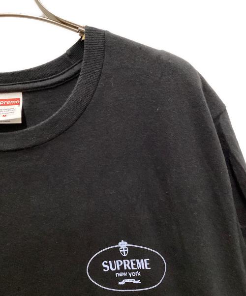 SUPREME（シュプリーム）Supreme (シュプリーム) Crest Tee ブラック サイズ:Mの古着・服飾アイテム