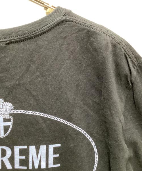 SUPREME（シュプリーム）Supreme (シュプリーム) Crest Tee ブラック サイズ:Mの古着・服飾アイテム