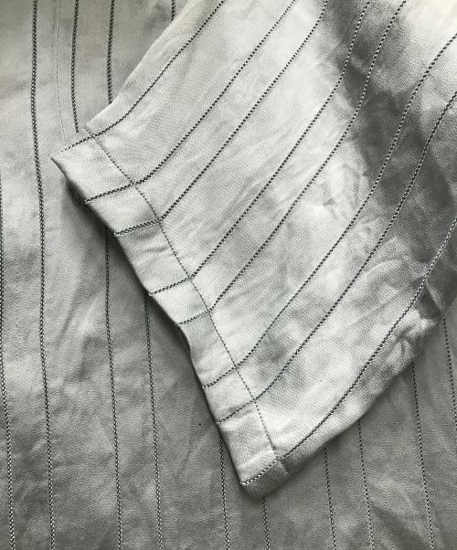 Needles（ニードルズ）Needles (ニードルズ) S/S Cowboy One-Up Shirt - TA/CU/PE Georgette スカイブルー サイズ:Sの古着・服飾アイテム