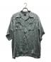 Needles（ニードルズ）の古着「S/S Cowboy One-Up Shirt - TA/CU/PE Georgette」｜スカイブルー