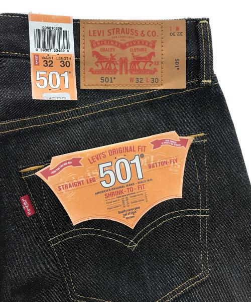 LEVI'S（リーバイス）LEVI'S (リーバイス) 501リジットブラックデニムパンツ ブラック サイズ:32の古着・服飾アイテム