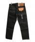 LEVI'S (リーバイス) 501リジットブラックデニムパンツ ブラック サイズ:32：10000円