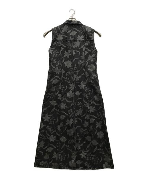 Ameri（アメリ）AMERI (アメリ) AMERI FIORE PRINT DENIM DRES グレー サイズ:Sの古着・服飾アイテム