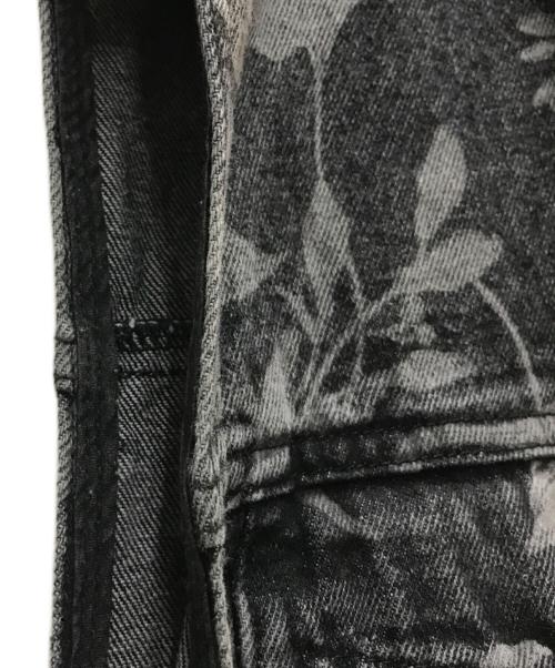 Ameri（アメリ）AMERI (アメリ) AMERI FIORE PRINT DENIM DRES グレー サイズ:Sの古着・服飾アイテム