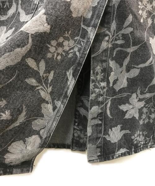 Ameri（アメリ）AMERI (アメリ) AMERI FIORE PRINT DENIM DRES グレー サイズ:Sの古着・服飾アイテム