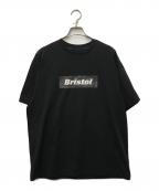 F.C.R.B.エフシーレアルブリストル）の古着「25SS SPEED CAMO BOX LOGO TEE」｜ブラック