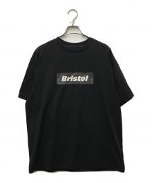 F.C.R.B.（エフシーレアルブリストル）の古着「25SS SPEED CAMO BOX LOGO TEE」｜ブラック