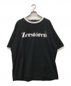 UNDERCOVERアンダーカバー）の古着「リンガープリントTee」｜ブラック