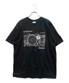 Technics（テクニクス）の古着「00`SターンテーブルTee」｜ブラック