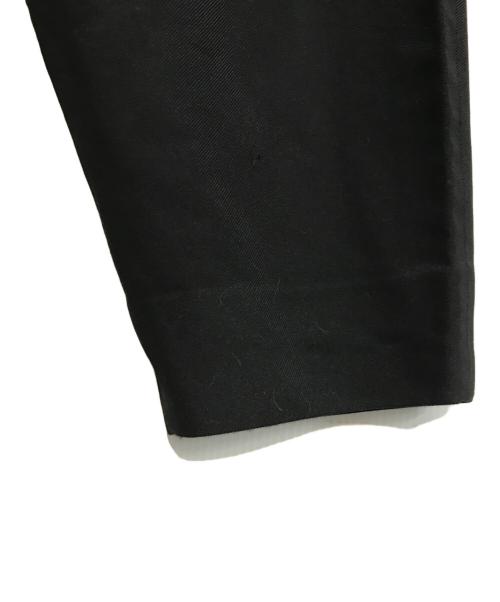 COMME des GARCONS HOMME PLUS（コムデギャルソンオムプリュス）COMME des GARCONS HOMME PLUS (コムデギャルソンオムプリュス) ポリ縮絨ワイド2タックスラックス ブラック サイズ:Sの古着・服飾アイテム