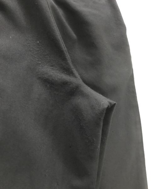 COMME des GARCONS HOMME PLUS（コムデギャルソンオムプリュス）COMME des GARCONS HOMME PLUS (コムデギャルソンオムプリュス) ポリ縮絨ワイド2タックスラックス ブラック サイズ:Sの古着・服飾アイテム