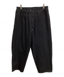 FUMITO GANRYU（フミトガンリュウ）の古着「LIGHT OZ EASY DENIM PANTS」｜ブラック