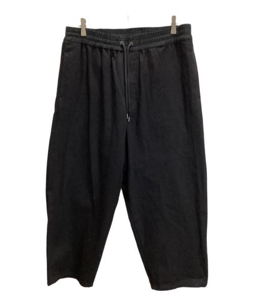 FUMITO GANRYU（フミトガンリュウ）FUMITO GANRYU (フミトガンリュウ) LIGHT OZ EASY DENIM PANTS ブラック サイズ:3の古着・服飾アイテム