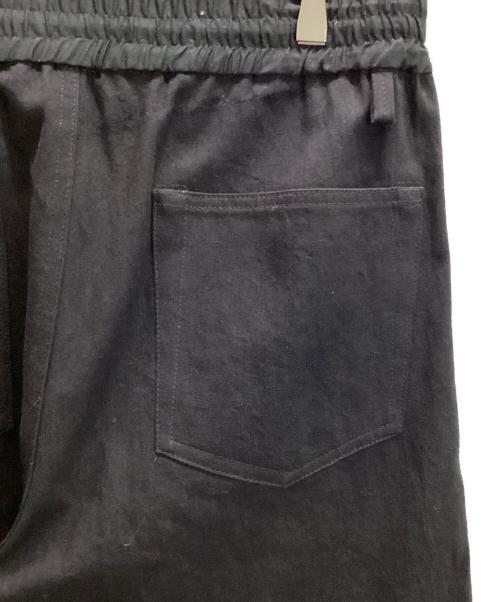 FUMITO GANRYU（フミトガンリュウ）FUMITO GANRYU (フミトガンリュウ) LIGHT OZ EASY DENIM PANTS ブラック サイズ:3の古着・服飾アイテム