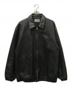 WACKO MARIAワコマリア）の古着「22AW LEATHER 50'S JACKET」｜ブラック
