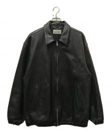 WACKO MARIA（ワコマリア）の古着「22AW LEATHER 50'S JACKET」｜ブラック