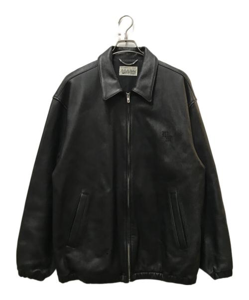 WACKO MARIA（ワコマリア）WACKO MARIA (ワコマリア) 22AW LEATHER 50'S JACKET ブラック サイズ:XLの古着・服飾アイテム