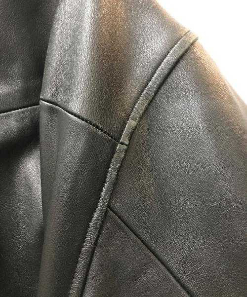 WACKO MARIA（ワコマリア）WACKO MARIA (ワコマリア) 22AW LEATHER 50'S JACKET ブラック サイズ:XLの古着・服飾アイテム