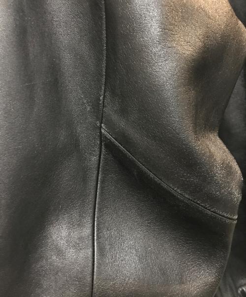 WACKO MARIA（ワコマリア）WACKO MARIA (ワコマリア) 22AW LEATHER 50'S JACKET ブラック サイズ:XLの古着・服飾アイテム