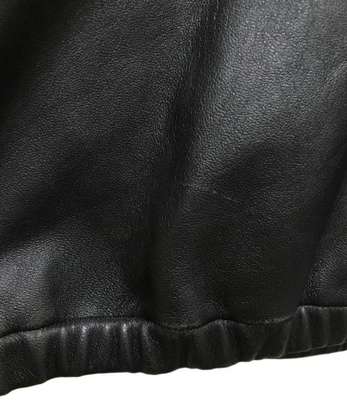 WACKO MARIA（ワコマリア）WACKO MARIA (ワコマリア) 22AW LEATHER 50'S JACKET ブラック サイズ:XLの古着・服飾アイテム