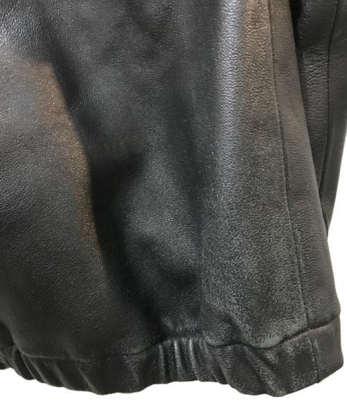 WACKO MARIA（ワコマリア）WACKO MARIA (ワコマリア) 22AW LEATHER 50'S JACKET ブラック サイズ:XLの古着・服飾アイテム