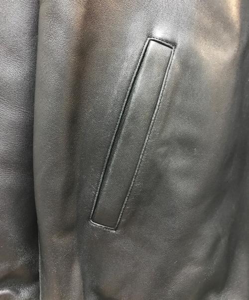 WACKO MARIA（ワコマリア）WACKO MARIA (ワコマリア) 22AW LEATHER 50'S JACKET ブラック サイズ:XLの古着・服飾アイテム