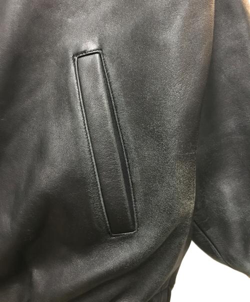 WACKO MARIA（ワコマリア）WACKO MARIA (ワコマリア) 22AW LEATHER 50'S JACKET ブラック サイズ:XLの古着・服飾アイテム