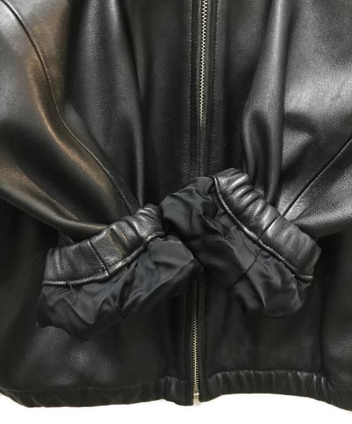 WACKO MARIA（ワコマリア）WACKO MARIA (ワコマリア) 22AW LEATHER 50'S JACKET ブラック サイズ:XLの古着・服飾アイテム