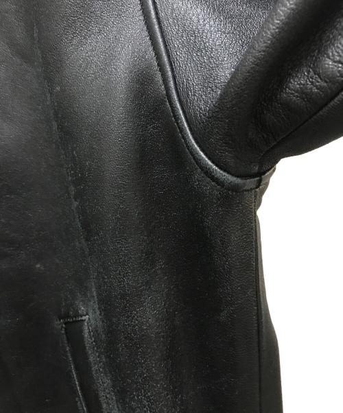 WACKO MARIA（ワコマリア）WACKO MARIA (ワコマリア) 22AW LEATHER 50'S JACKET ブラック サイズ:XLの古着・服飾アイテム