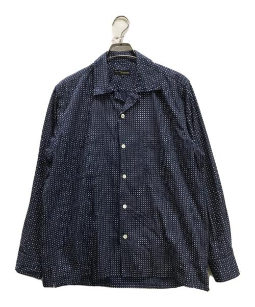 MOJITO（モヒート）MOJITO (モヒート) ABSHINTH SHIRT dot ネイビー サイズ:Ｍの古着・服飾アイテム