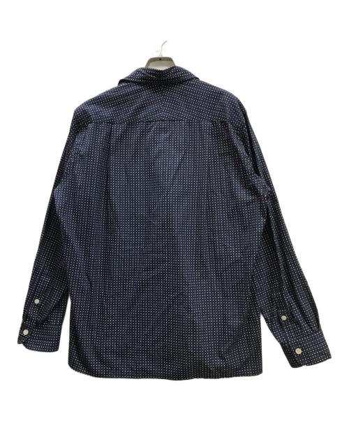 MOJITO（モヒート）MOJITO (モヒート) ABSHINTH SHIRT dot ネイビー サイズ:Ｍの古着・服飾アイテム