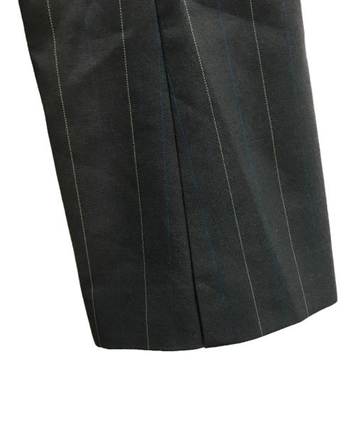 Ameri（アメリ）Ameri (アメリ) DEFORMATION PINSTRIPE JACKET グレー サイズ:Sの古着・服飾アイテム