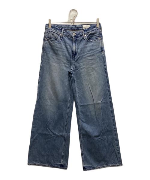 upper hights（アッパーハイツ）upper hights (アッパーハイツ) THE LAURENワイドデニムパンツ インディゴ サイズ:W23の古着・服飾アイテム