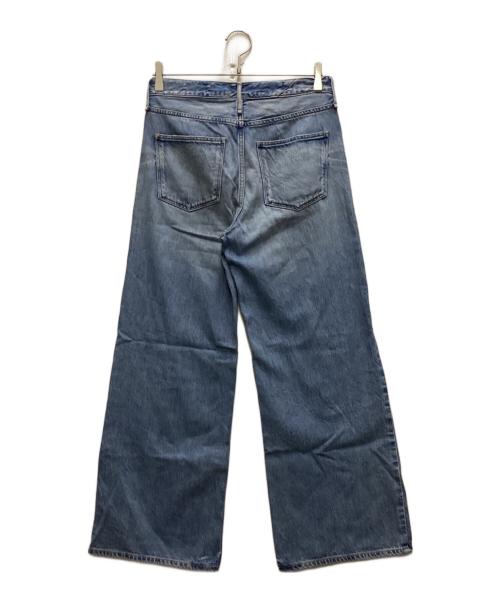 upper hights（アッパーハイツ）upper hights (アッパーハイツ) THE LAURENワイドデニムパンツ インディゴ サイズ:W23の古着・服飾アイテム