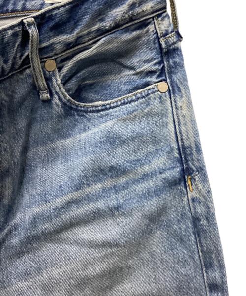 upper hights（アッパーハイツ）upper hights (アッパーハイツ) THE LAURENワイドデニムパンツ インディゴ サイズ:W23の古着・服飾アイテム
