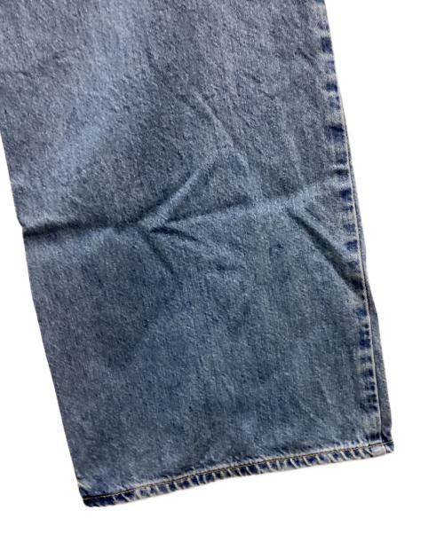 upper hights（アッパーハイツ）upper hights (アッパーハイツ) THE LAURENワイドデニムパンツ インディゴ サイズ:W23の古着・服飾アイテム