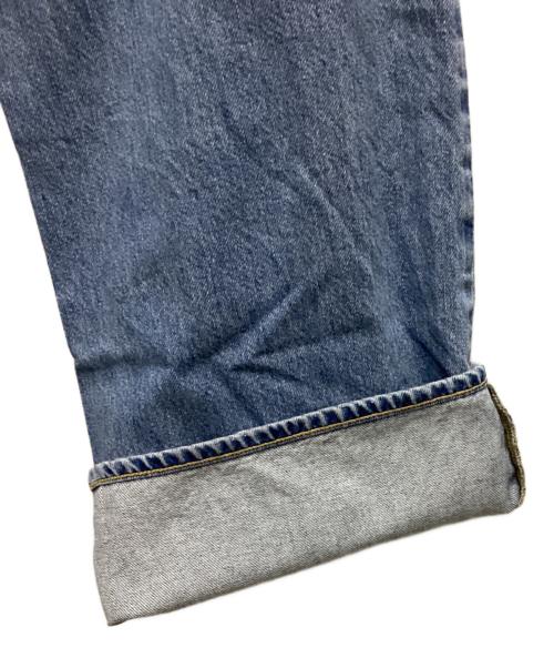 upper hights（アッパーハイツ）upper hights (アッパーハイツ) THE LAURENワイドデニムパンツ インディゴ サイズ:W23の古着・服飾アイテム
