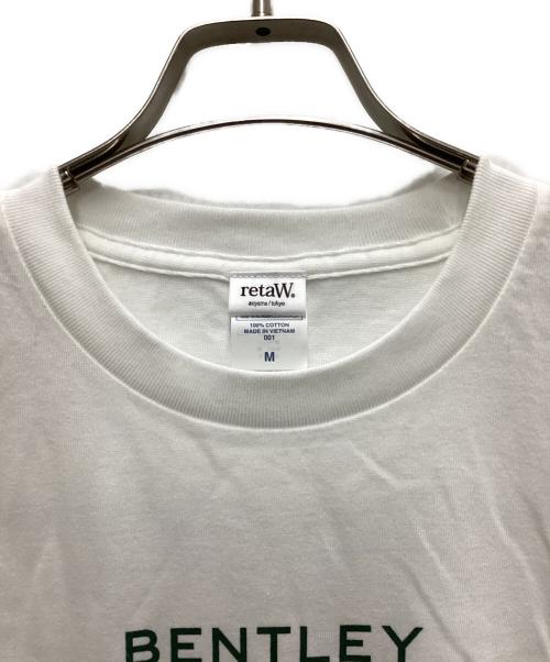 FRAGMENT DESIGN（フラグメントデザイン）FRAGMENT DESIGN (フラグメントデザイン) retaW (リトゥ) BENTLEY (ベントレー) トリプルコラボTee ホワイト サイズ:Mの古着・服飾アイテム