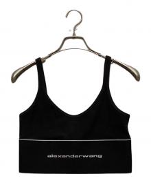 ALEXANDER WANG（アレキサンダー・ワン）の古着「リブジャージー ブラトップ」｜ブラック