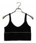 ALEXANDER WANG (アレキサンダー・ワン) リブジャージー ブラトップ ブラック サイズ:S：10000円