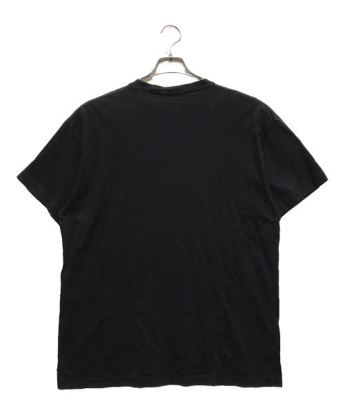 BALENCIAGA（バレンシアガ）BALENCIAGA (バレンシアガ) スモールロゴプリントＴシャツ ブラック サイズ:Sの古着・服飾アイテム