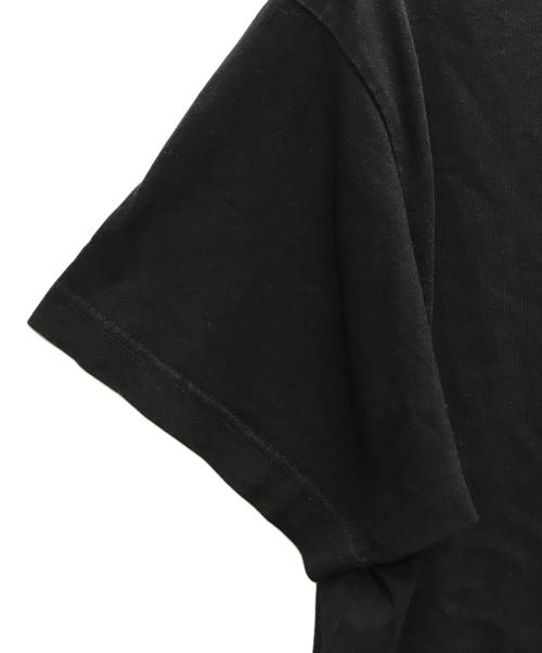 BALENCIAGA（バレンシアガ）BALENCIAGA (バレンシアガ) スモールロゴプリントＴシャツ ブラック サイズ:Sの古着・服飾アイテム