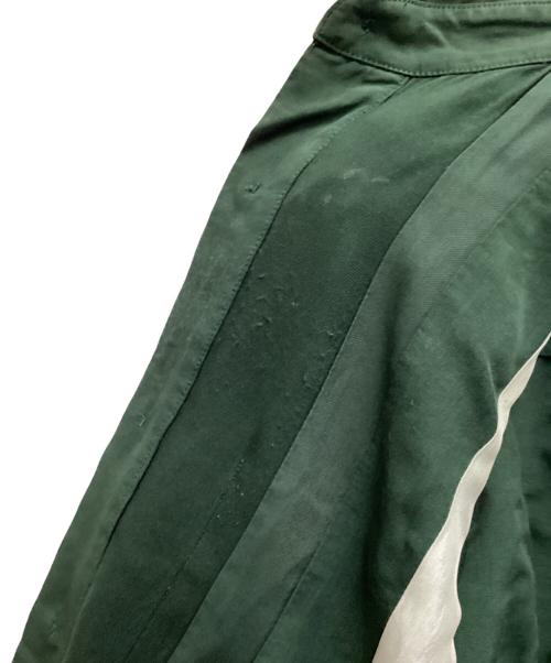 TOGA PULLA（トーガ プルラ）TOGA PULLA (トーガ プルラ) ストライプデザインシャツ グリーン サイズ:38の古着・服飾アイテム