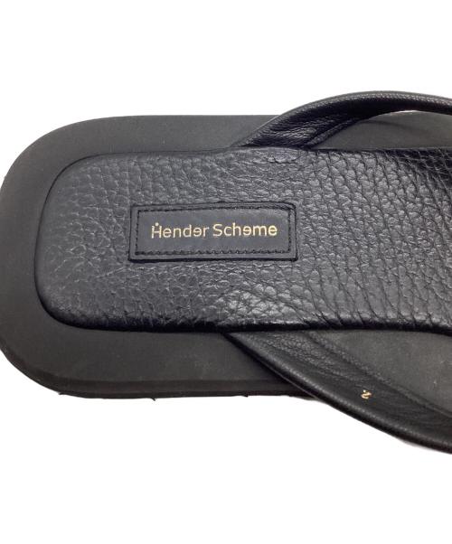 HENDER SCHEME（エンダースキーマ）Hender Scheme (エンダースキーマ) BLOOM THONG ブラック サイズ:2の古着・服飾アイテム