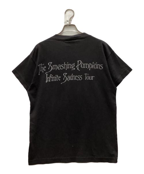 SMASHING PIMPKINS（スマッシング・パンプキンズ）SMASHING PIMPKINS (スマッシング・パンプキンズ) 90`SツアーTEE ブラック サイズ:Lの古着・服飾アイテム