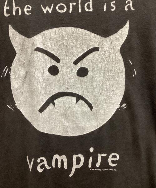 SMASHING PIMPKINS（スマッシング・パンプキンズ）SMASHING PIMPKINS (スマッシング・パンプキンズ) 90`SツアーTEE ブラック サイズ:Lの古着・服飾アイテム
