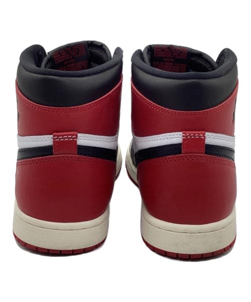 NIKE（ナイキ）NIKE (ナイキ) Air Jordan 1 HIGH OG UNC Reimagined ブラック×レッド サイズ:26.5の古着・服飾アイテム