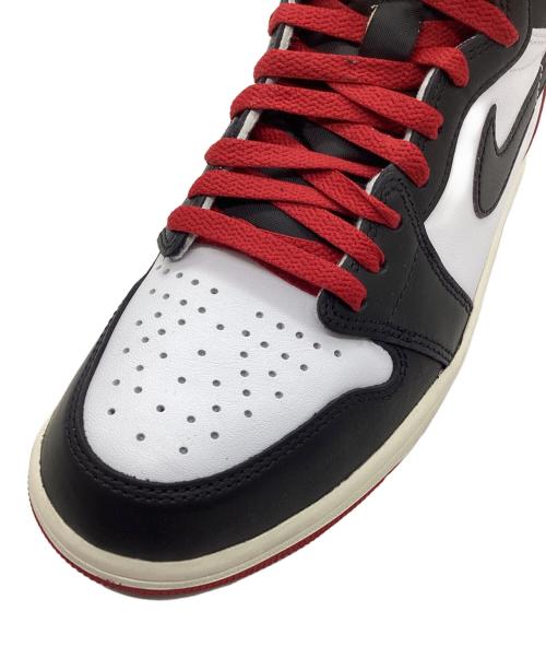 NIKE（ナイキ）NIKE (ナイキ) Air Jordan 1 HIGH OG UNC Reimagined ブラック×レッド サイズ:26.5の古着・服飾アイテム