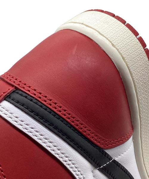 NIKE（ナイキ）NIKE (ナイキ) Air Jordan 1 HIGH OG UNC Reimagined ブラック×レッド サイズ:26.5の古着・服飾アイテム