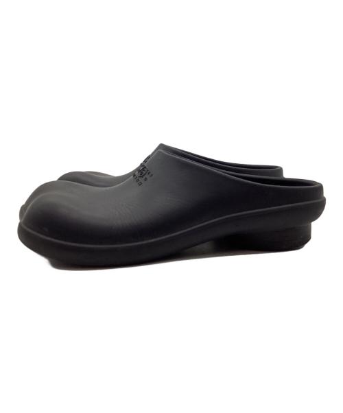 MM6 Maison Margiela（エムエムシックスメゾンマルジェラ）MM6 Maison Margiela (エムエムシックスメゾンマルジェラ) ANATOMIC CLOG SLIPPER ブラック サイズ:EU 41-42の古着・服飾アイテム